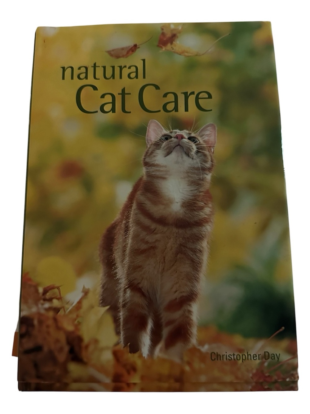 Natural Cat Care Book - Green & Yellow Cover
